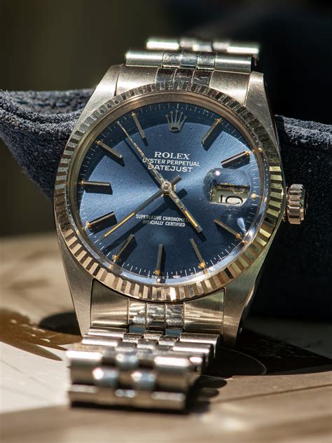 1985 rolex 16014|rolex datejust 16014 blue dial.